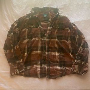 soft, red flannel